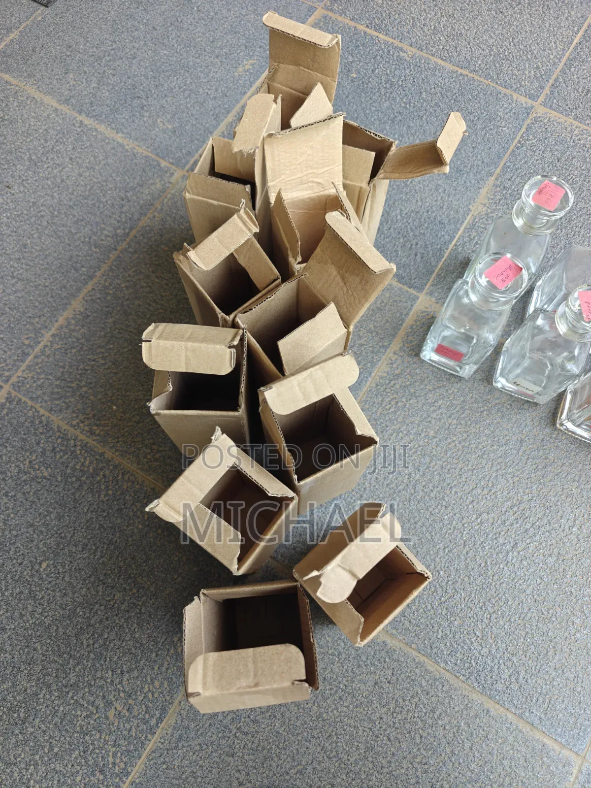 Display Perfume Bottles