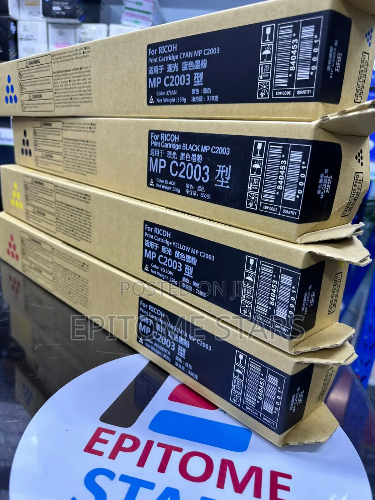Ricoh Mp C2003 Colour Toner Sharp Print