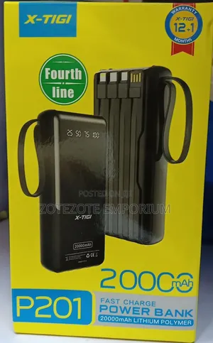 X-Tigi 20000mah Fast Charge Powerbank