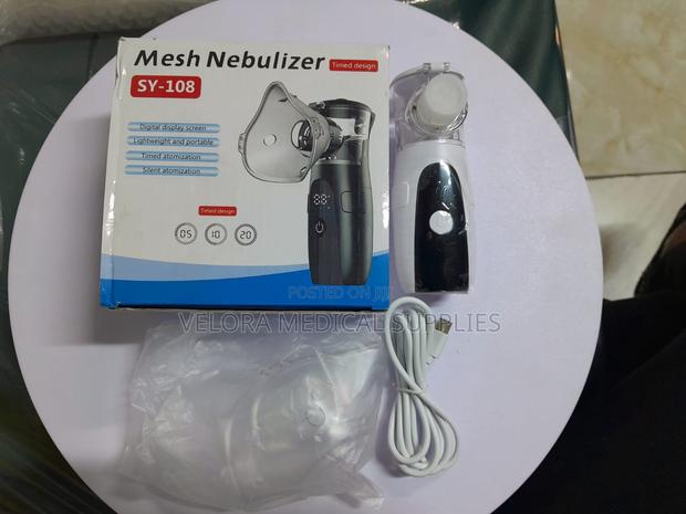 SY-108 Rechargeable Mesh Nebulizer – Portable Nebulizer Machine - main view