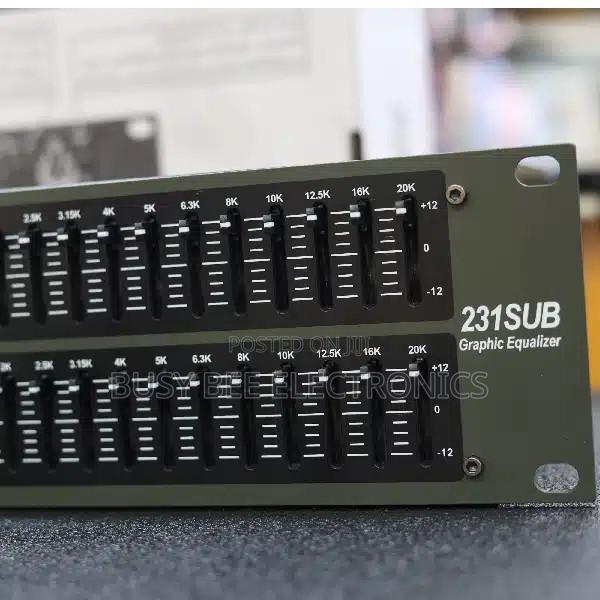 DBX 231/231sub 2 Series Graphic Equalizer - main view