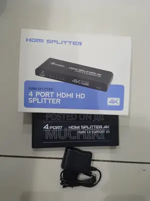 Fjgear 4K 4 Port HDMI Splitter