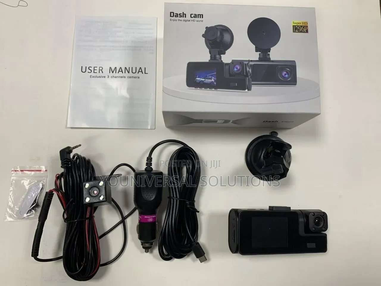 *3 In1 Dashboard Car Camera C304