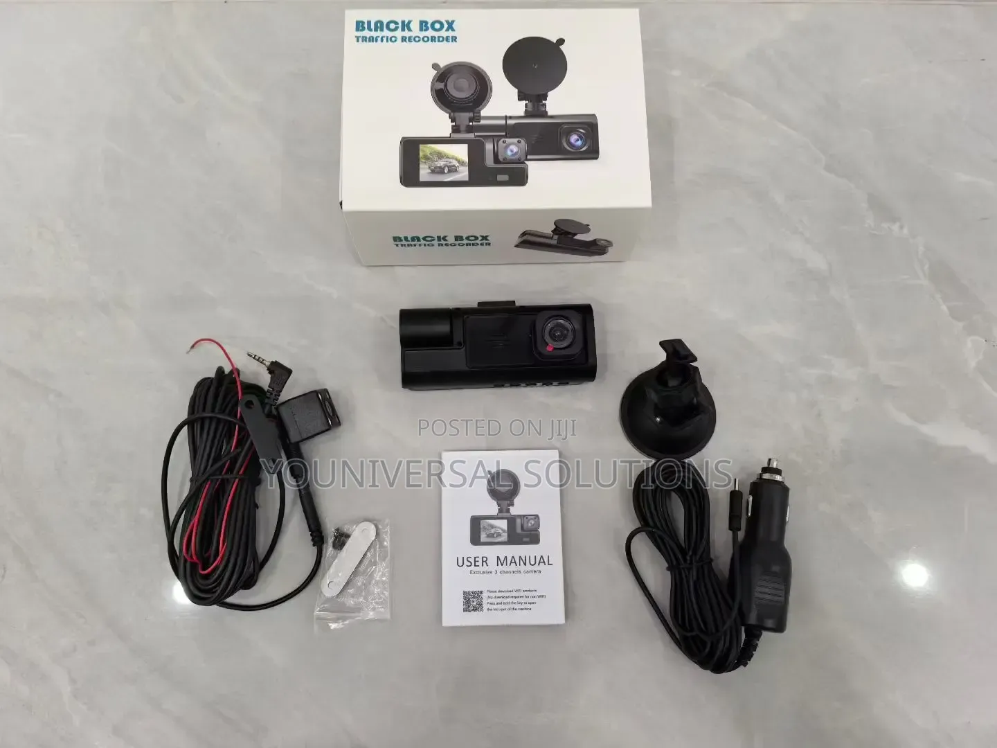 *3 In1 Dashboard Car Camera C304