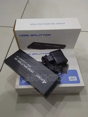 Fjgear 4-Way HDMI Video Splitter 4K