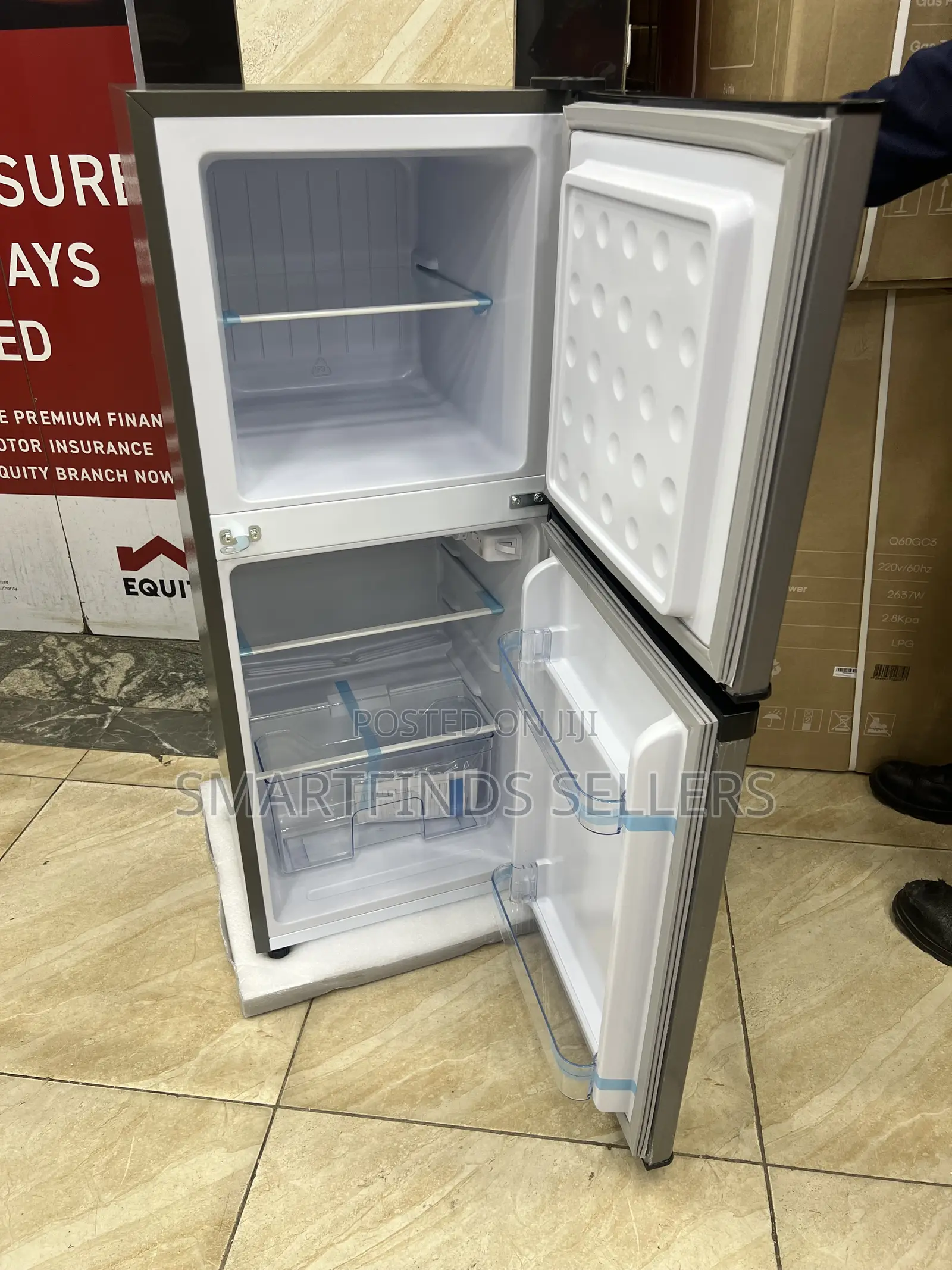 GLD 118L Double-Door Refrigerator