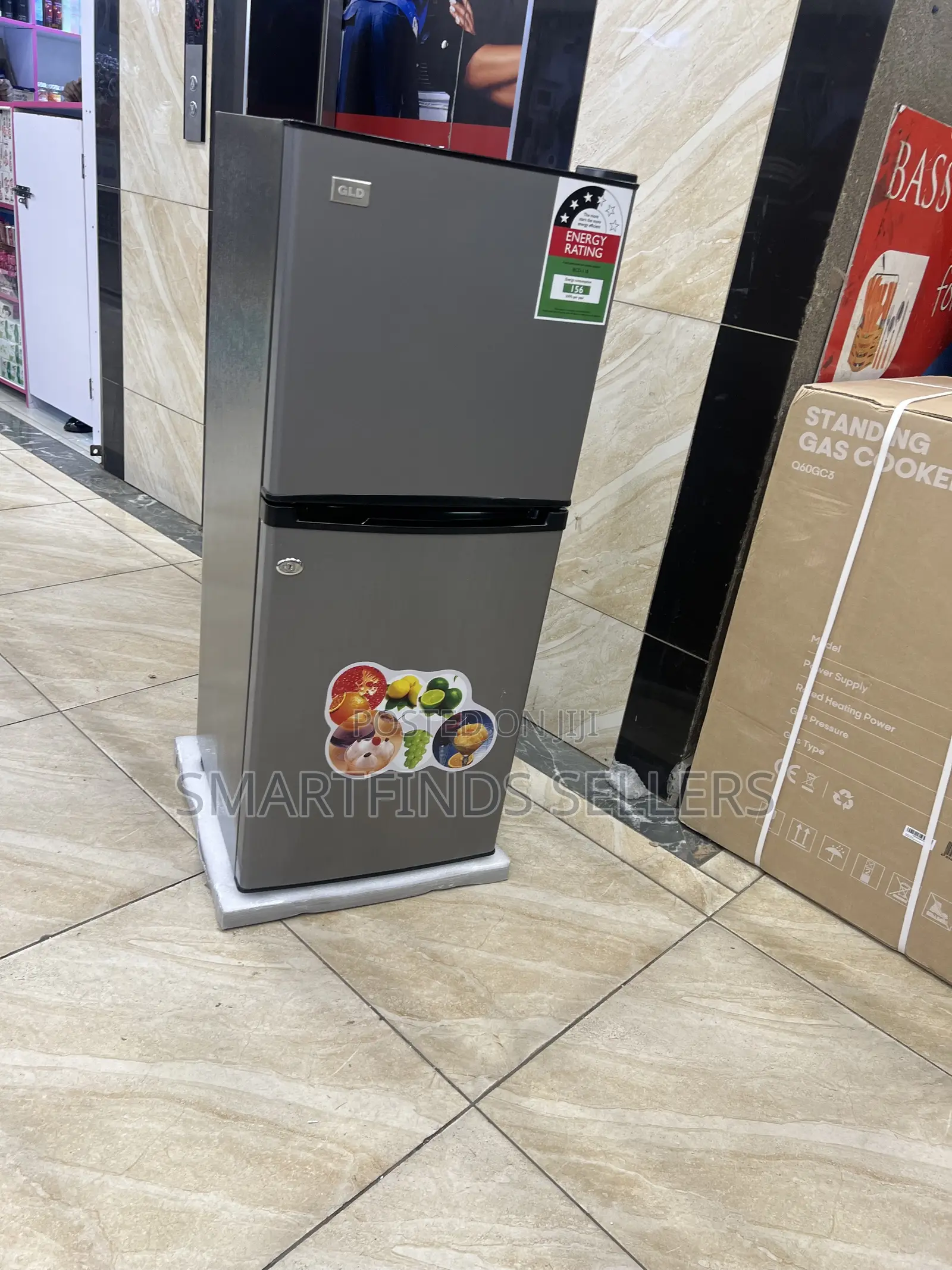 GLD 118L Double-Door Fridge-Freezer Combination
