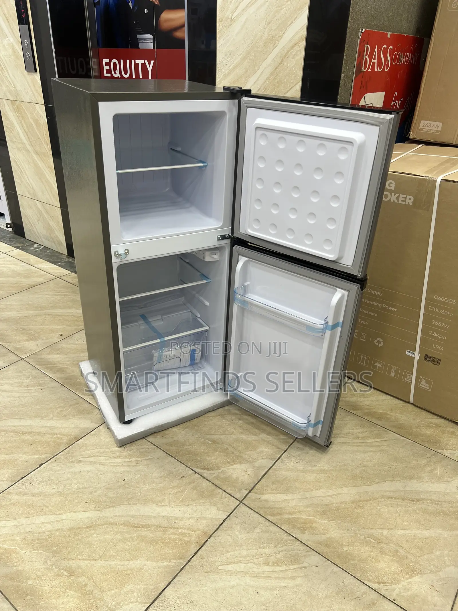 GLD 118L Double-Door Fridge-Freezer Combination