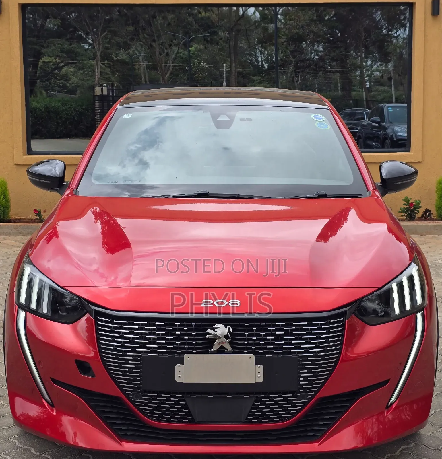 Peugeot 208 2020 Red