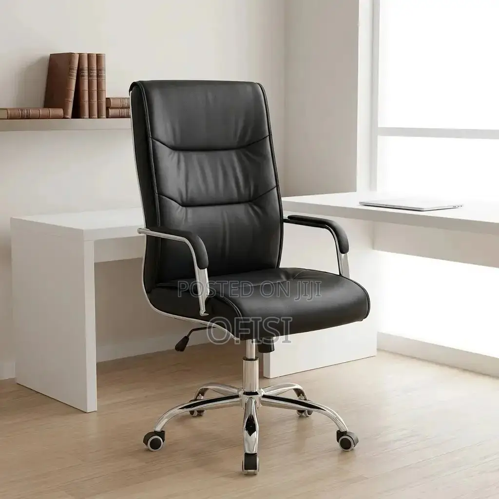 Office Chair; Adjustable Leather Office Chair