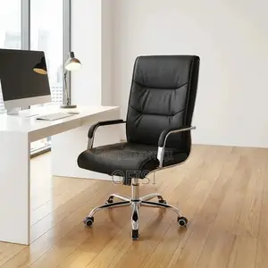 Office Chair; Adjustable Leather Office Chair