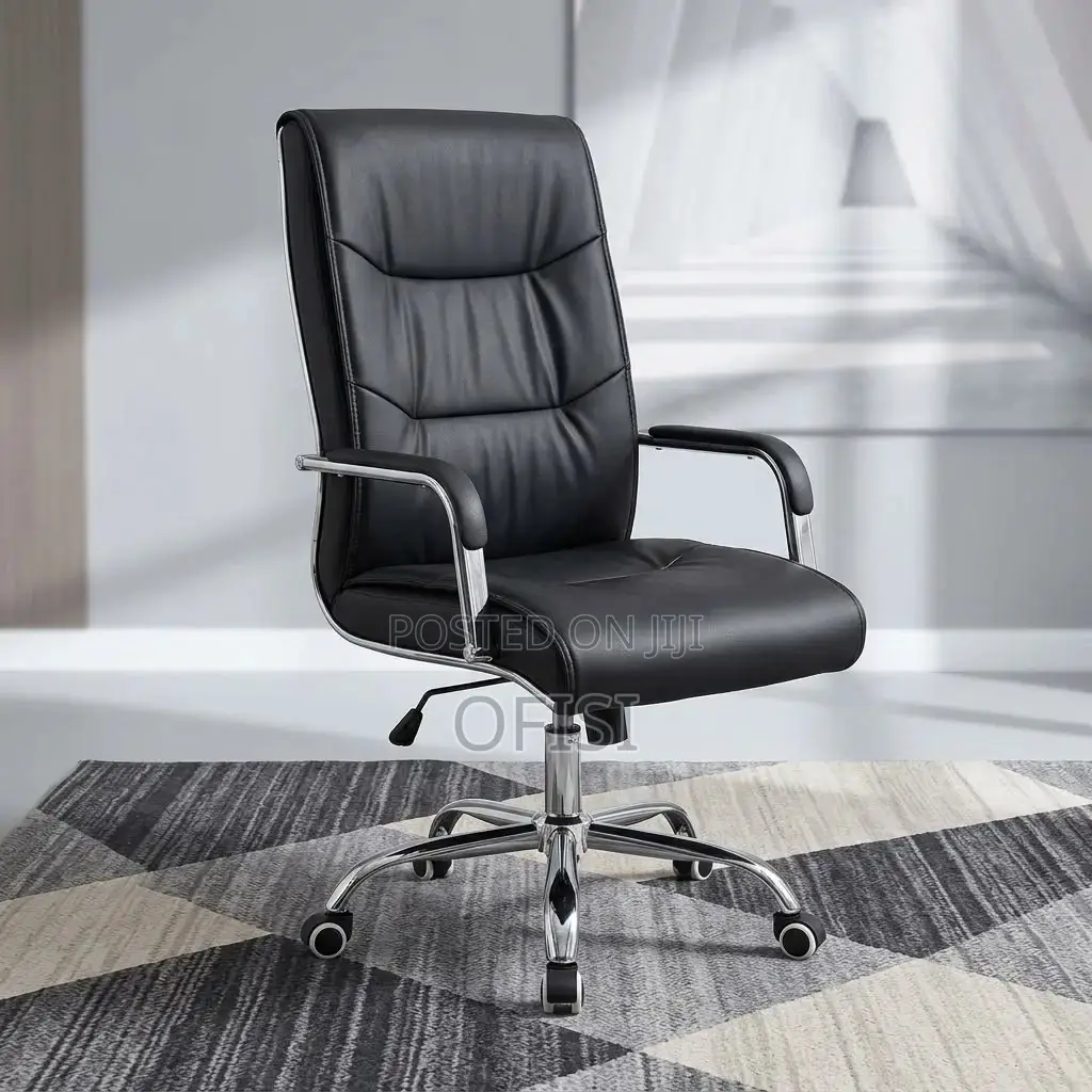 Office Chair; Adjustable Leather Office Chair