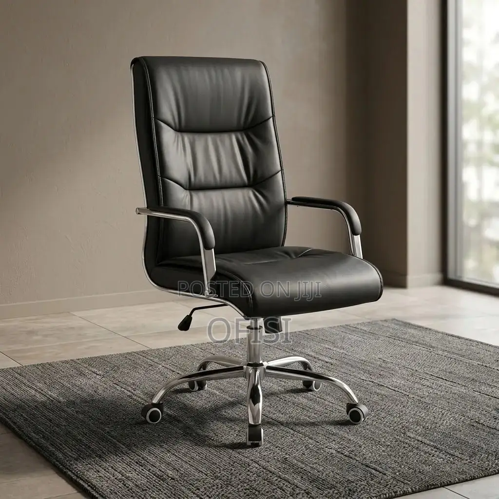 Office Chair; Adjustable Leather Office Chair