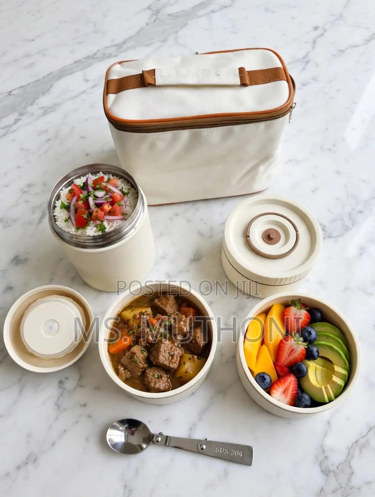 7-Piece Thermal Lunch Box Set