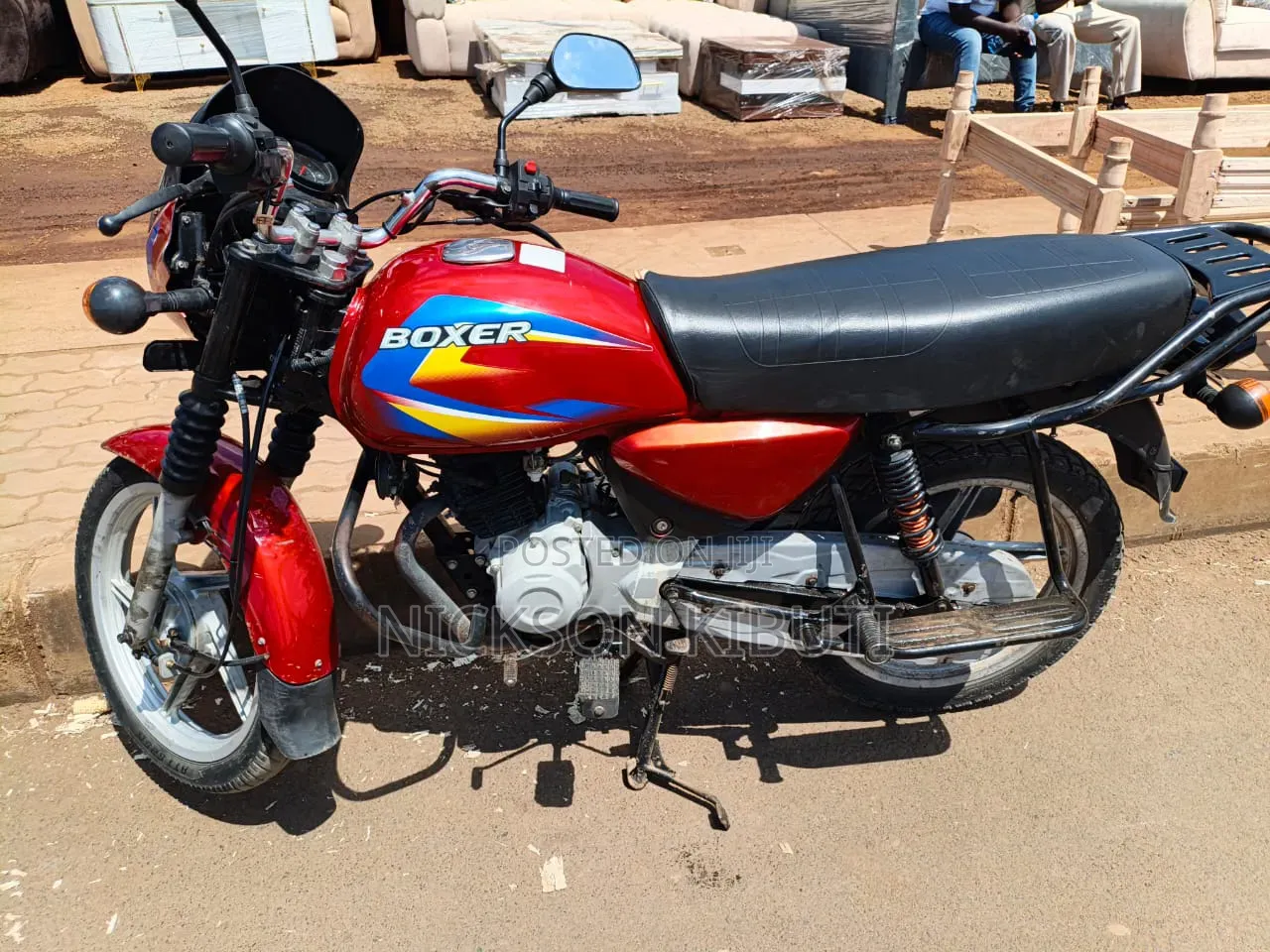 Bajaj Boxer 125 2025 Red