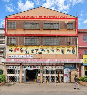 Spacious 3,500 Sq Ft Office / Commercial Space to Let– Industrial Area