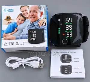 Wrist Electronic Blood Pressure Monitor Digital BP Machine BK-619 USB