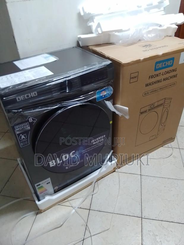 Decho 10kg Front Load Washing Machine - main view