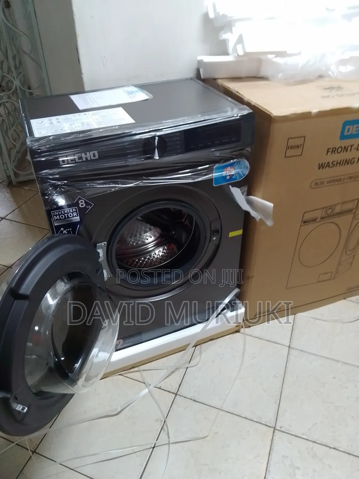 Decho 10kg Front Load Washing Machine