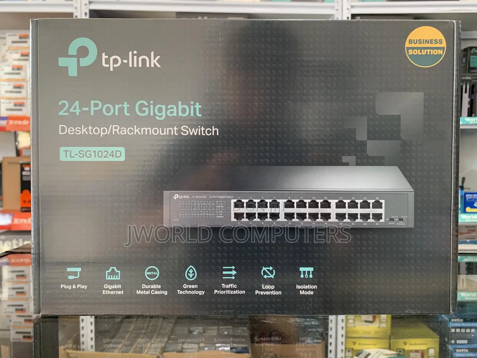 TP-Link TL-SG1024D 24Port Gigabit Switch
