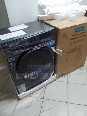 Decho 10KG Front Load Laundry Machine.