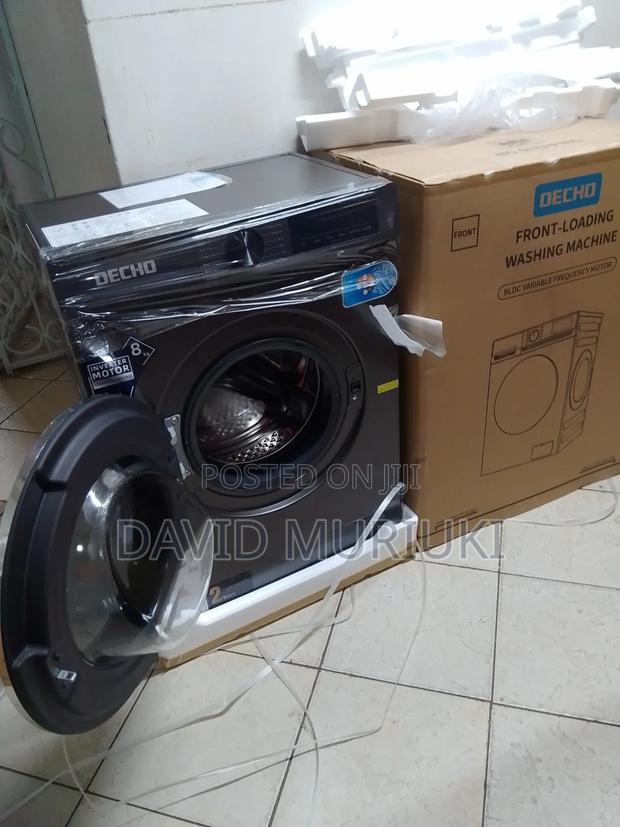Decho 10KG Front Load Laundry Machine. - thumbnail 2