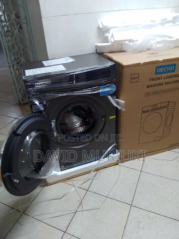 Decho 10KG Family Washing Machine Front Load - thumbnail 2