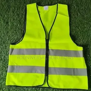 Reflective Jacket Vest With Zip