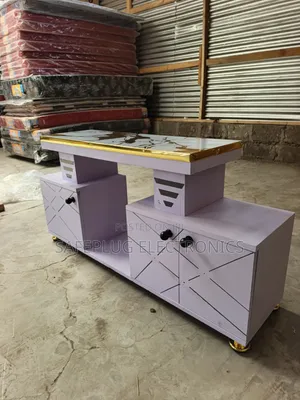 Istanbul 4ft TV Stand With Marble Finish