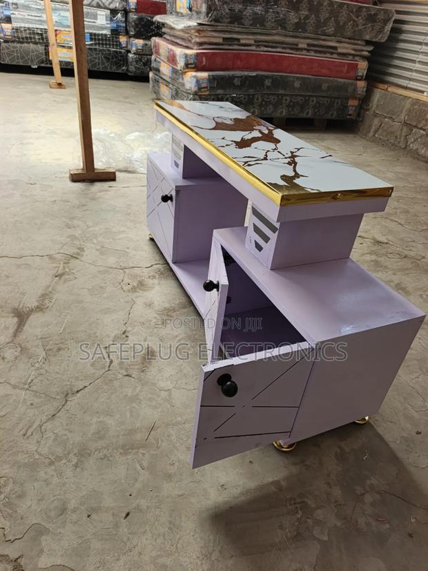 Istanbul 4ft TV Board With Storage Cabinets - main view