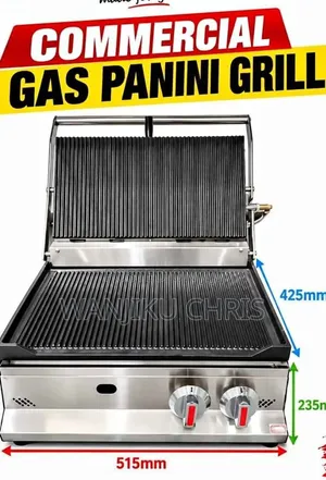 Commercial Gas Panini Grill Premier