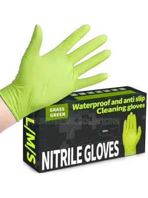 Green Nitrile Gloves