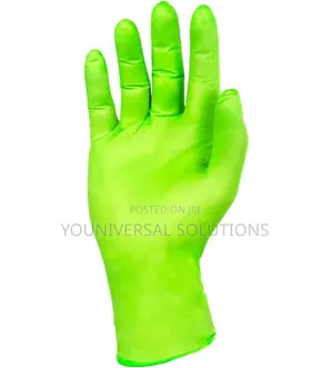 Green Nitrile Gloves