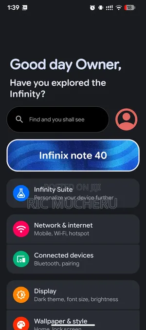 Infinix Note 40 Pro 256 GB Gold