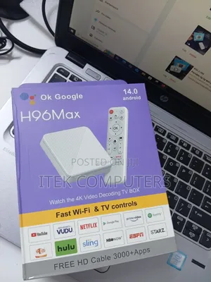 H96 Max 4K Smart Android TV Box for Home Entertainment