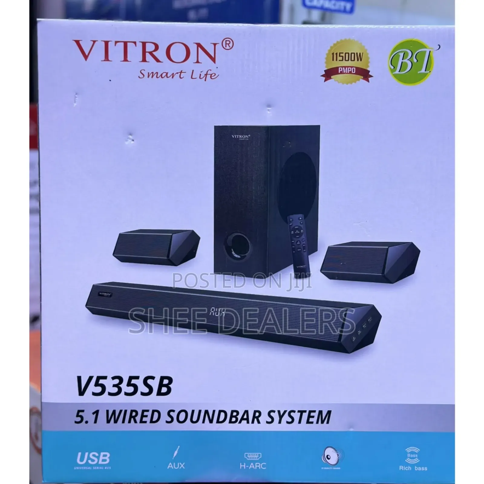 Vitron V535sb 5.1 Wired Soundbar System