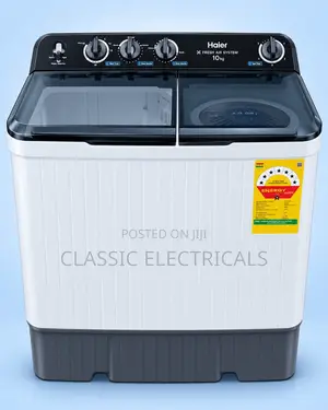 Haier 10kg Twintub Washing Machine Has Soak Option Function Available