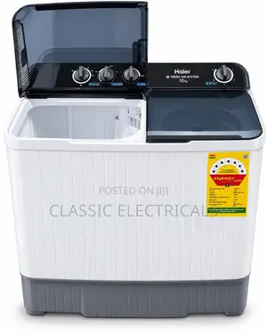 Haier 10kg Twintub Washing Machine Has Soak Option Function Available