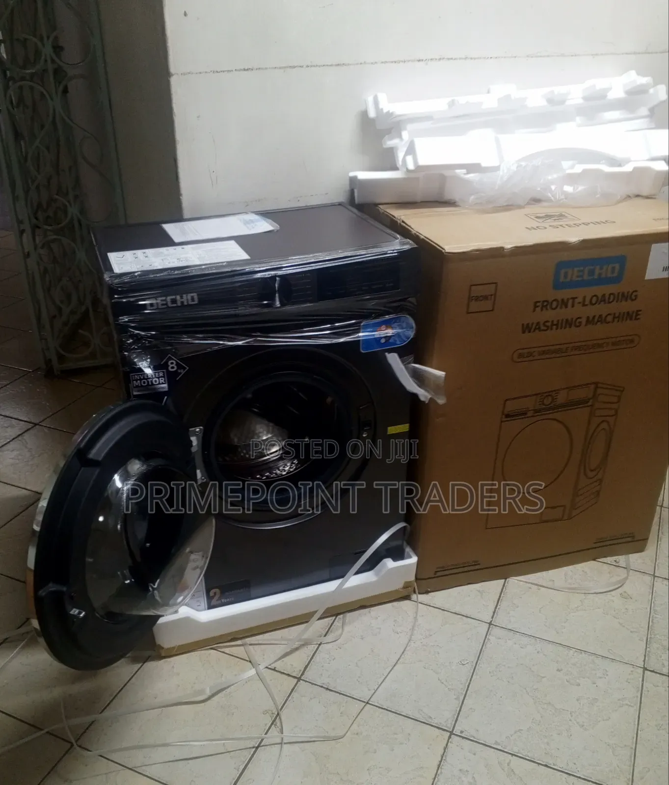 Decho 8KG Front Load Washing Machine – PowerfCleaning for Your Laundry