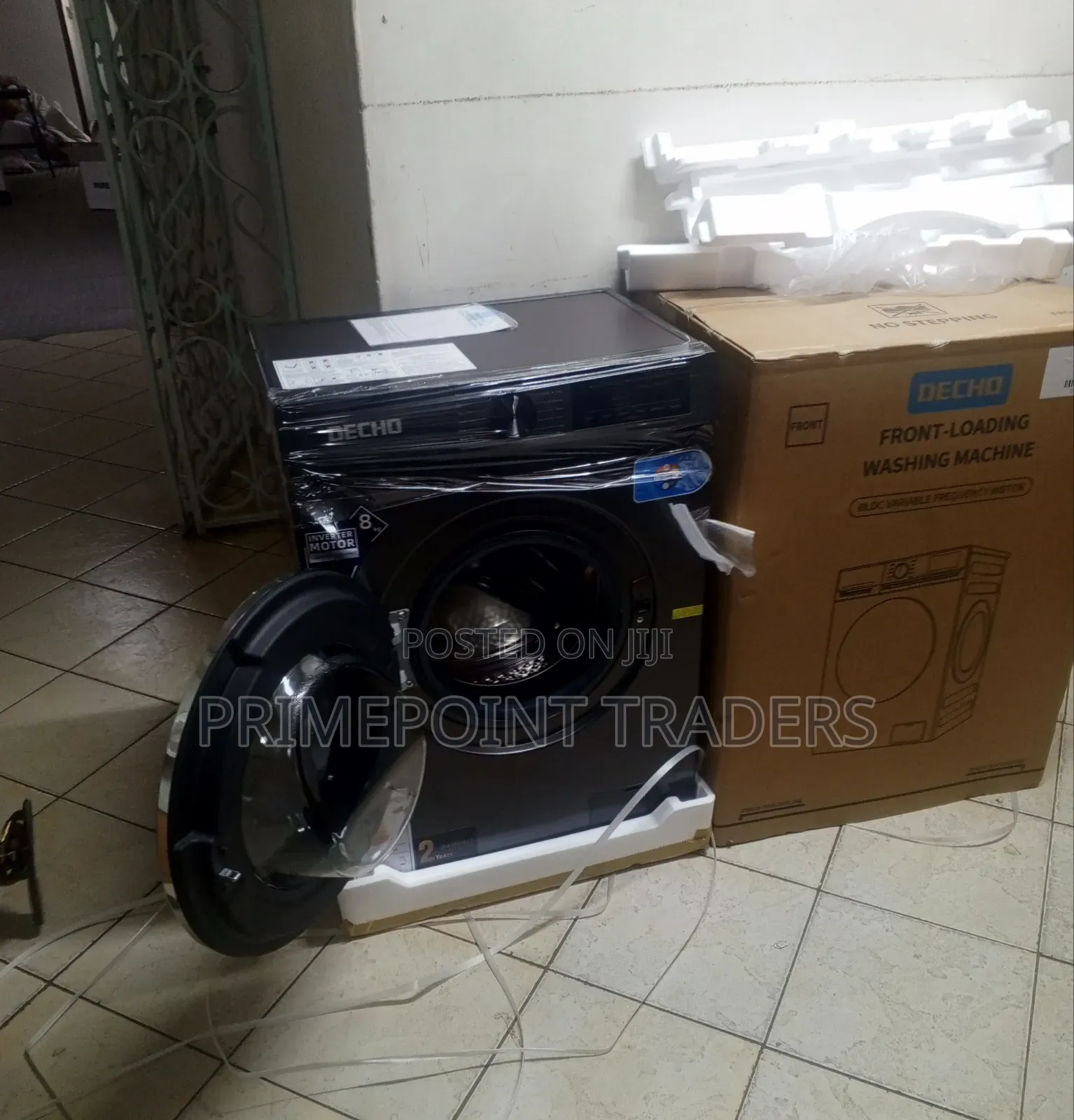 Decho 8KG Front Load Washing Machine – PowerfCleaning for Your Laundry