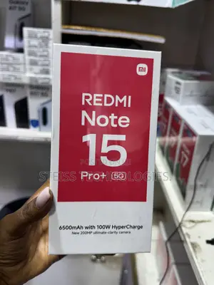 New Xiaomi Redmi Note 15 Pro+ 512 GB Black