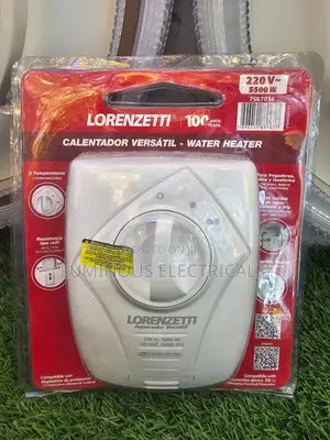 Lorenzetti 5500W Electric Water Heater – 220V, 3 Temperature Settings