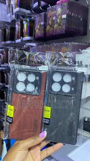 Santa Barbara Leather Finish Back Cases for the Infinix Note 40 Pro.