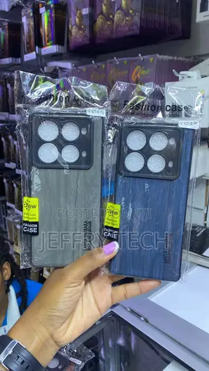 Santa Barbara Leather Finish Back Cases for the Infinix Note 40 Pro.