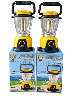 Rechargeable Solar Emergency Camping Lantern High Mountain Tiger 6055W