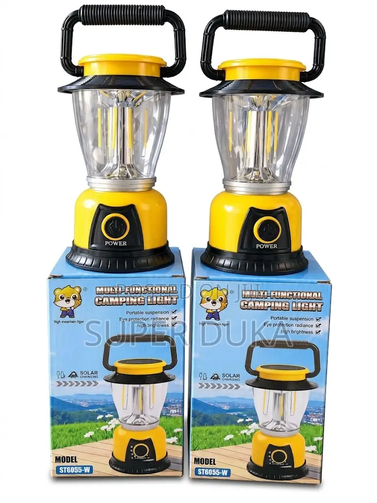 Rechargeable Solar Emergency Camping Lantern High Mountain Tiger 6055W