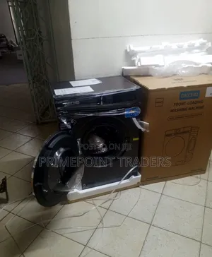 Decho 8KG Automatic Front Load Washer – Easy and Convenient Laundry