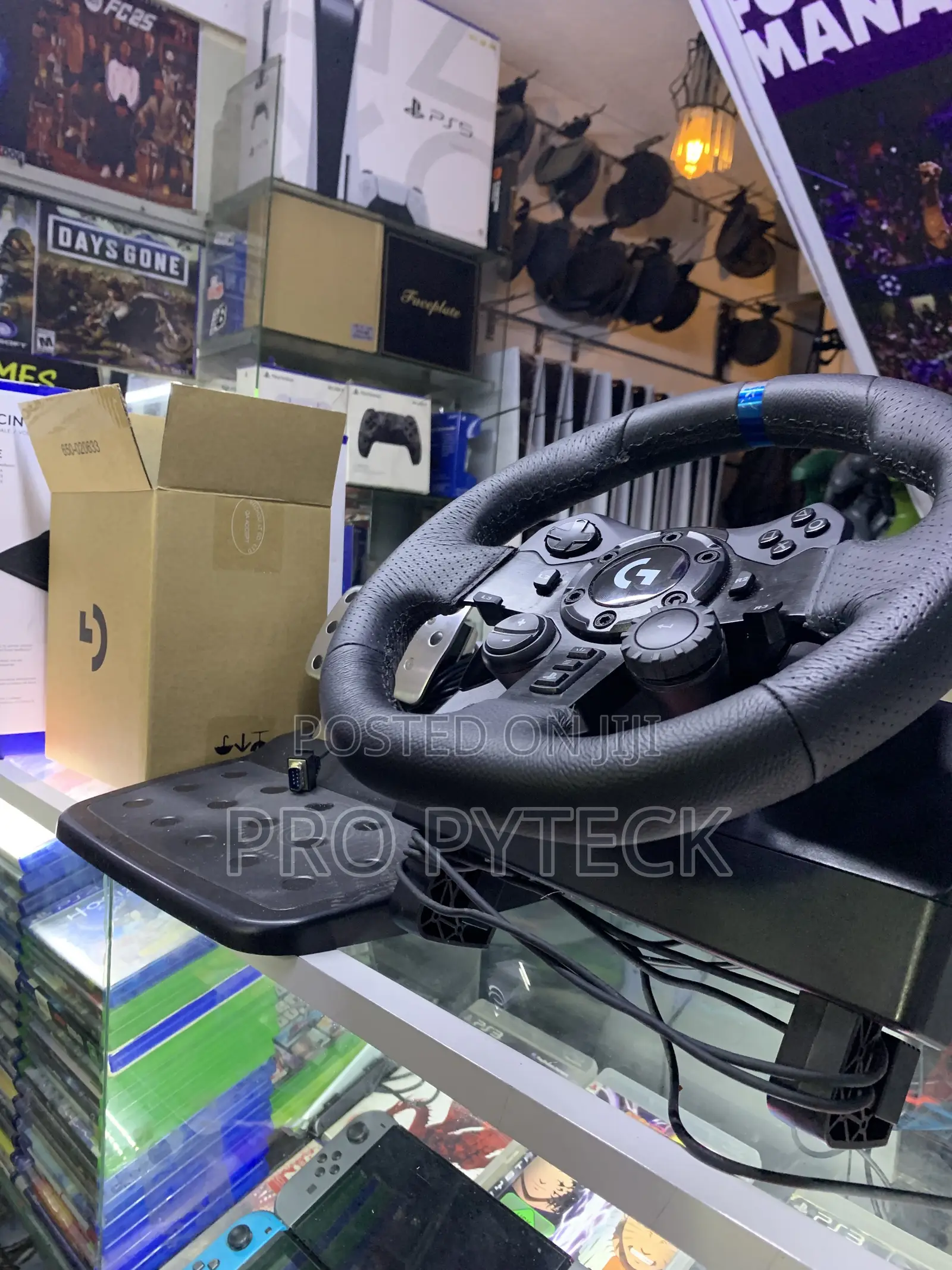 Logitech G923 Trueforce Sim Racing Wheel and Pedals