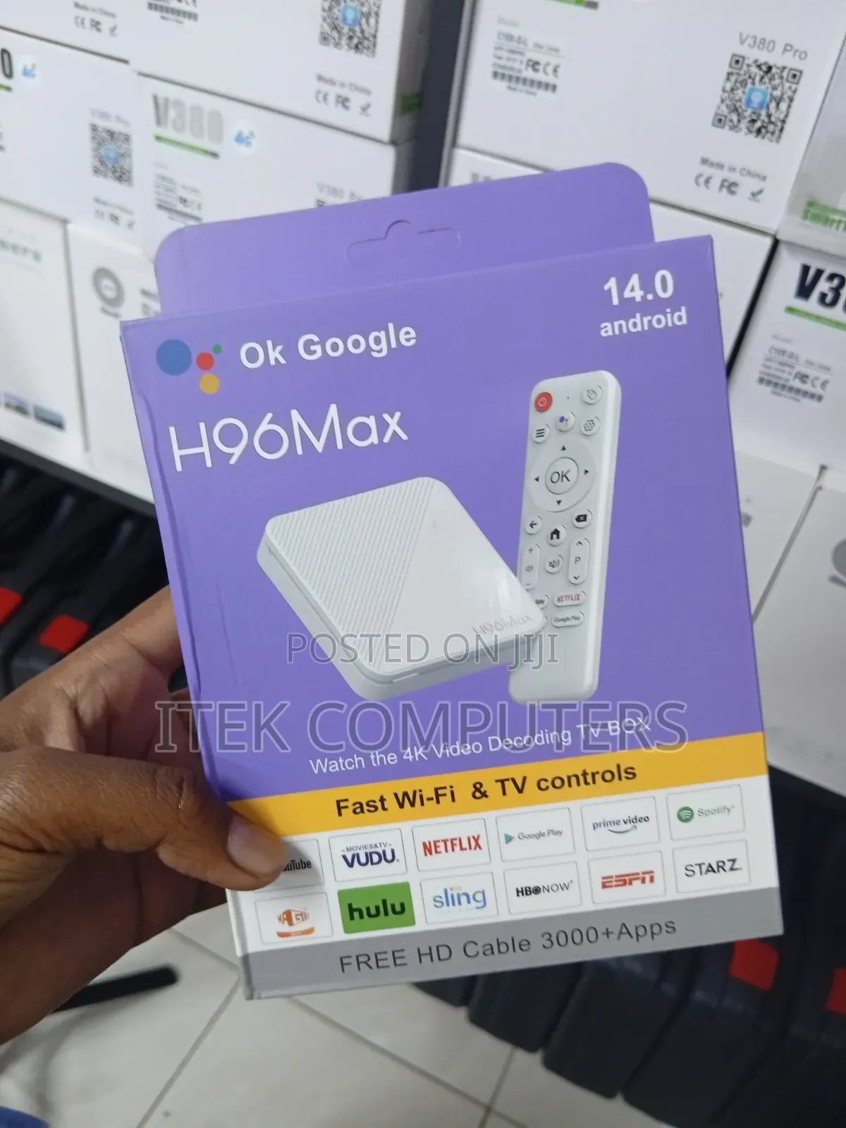 H96 Max Android TV Box for Online Learning and Video Content