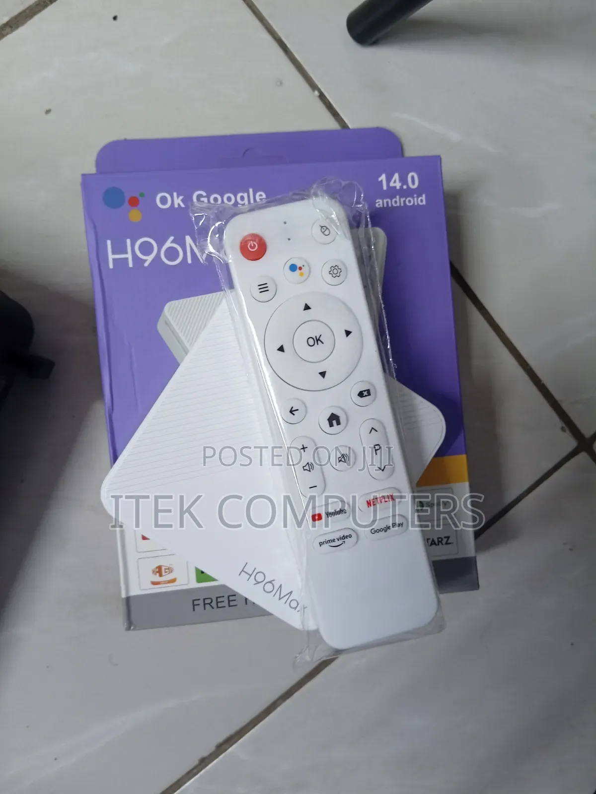 H96 Max Android TV Box for Online Learning and Video Content